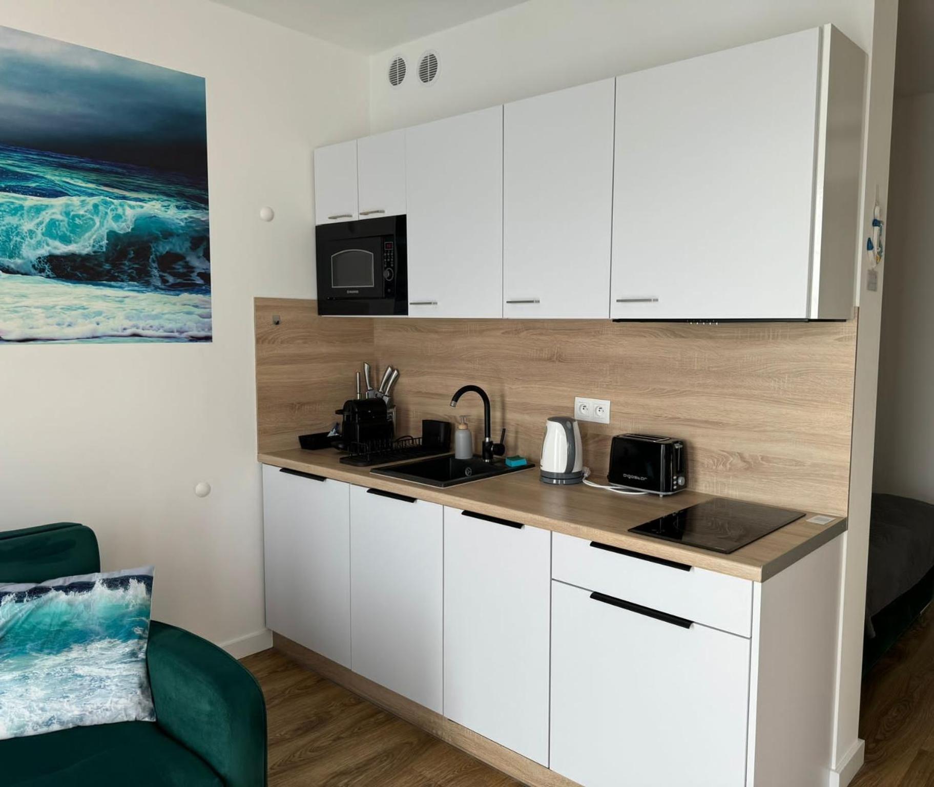 Klimatyzowany Apartament Blue , Sarbinowo Parking Basen Eksteriør billede