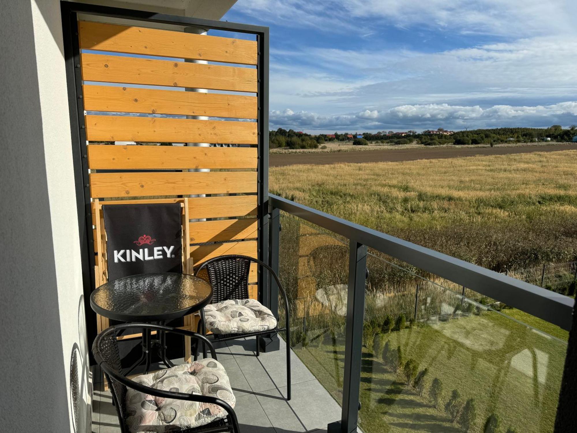 Klimatyzowany Apartament Blue , Sarbinowo Parking Basen Eksteriør billede